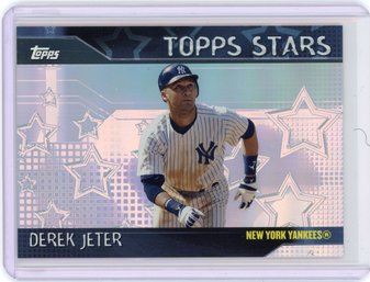 Derek Jeter Topps Stars Baseball Card