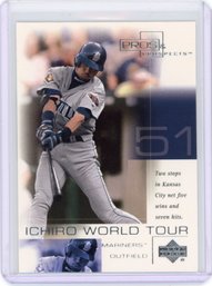 Ichiro World Tour Baseball Rookie Card