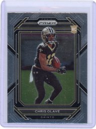 Chris Olave Prizm Football Rookie Card