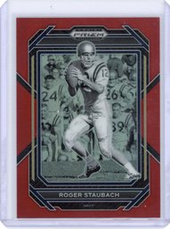 Roger Staubach Prizm Football Card #'D To 299