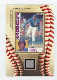 Fergie Jenkins Upper Deck Authentic Jersey Baseball Card