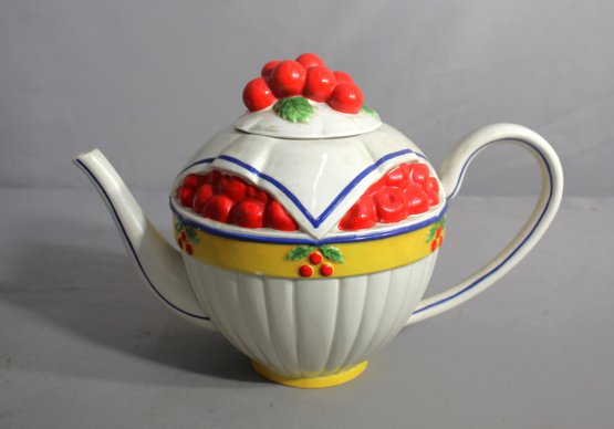 Life Is Just A Bowl Of Cherries' Teapot By Department 56