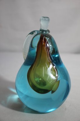 Murano Glass Bambini Pear Bookend