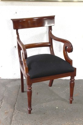 Victorian Style Mahogany Armchair