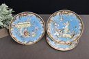 Three Limited Edition Villeroy & Boch Plates Mettlach Collector Series, 1st Issue 1980 And 2nd Issue 1981