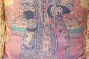 Two Couple Chinoiserie Empress And Emperor Square Throw Pillows - Measures 20' X 16'