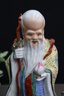 Chinese Shoulao God Of Longevity Ceramic Statue