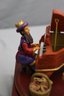Happy Purim Costumed Musicians Piano Music Box - Plays Shoshanas Yaakov -  Kosher Gift Colection
