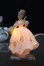 Collection Of Painted Ceramic Animal And Fairy Tale Figurines - Elephants And A Light-Up Princess