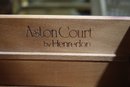 Aston Court By Henredon Burl Veneer And Mahogany Nine Drawer Dresser