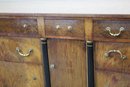 Fabulous Figured Walnut Veneer Directoire Style Dresser By Albano Company-Period Furniture