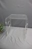 Clear Acrylic Shower Bench Or End Table