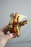 Two Vintage Musician Angels Hanging Ornament