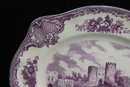 Group Lot Various Old Britain Castles Lavender By Johnson Brothers Chinaware (partial Set)