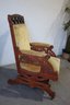 Pair Of Vintage Eastlake Victorian  Platform Rocker Chairs