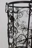 Wrought Iron Scrolled Curlicue Umbrella Stand