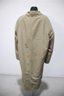 Normandy Monroe Men's Reversible Coat Black Beige Wool Cashmere Blend Size L