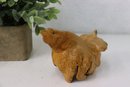 Hand Carved Driftwood Bird Figure