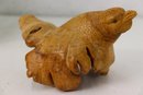 Hand Carved Driftwood Bird Figure