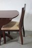 Raymour & Flanigan Nevada 3 Piece Dining Set - Drop Leaf Table  And Slat Back Chairs