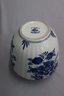 Vintage Blauw Delfts Distel Bold Blue Floral Hand Painted Vase