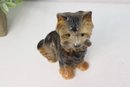 Ceramic Yorkshire Terrier Dog Figurine