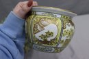 Vintage Gold Imari Porcelain Planter Arita Busson Co. JAPAN