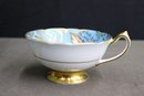 Three Extraordinary Gold Embossed Fine Bone China Cups And Saucers - 2 Paragon And 1  Aynsley (demitasse)