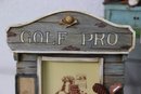 Group Lot Of 11 Golf Pro Lighted Picture Frame 3.5' X 5' Photo Size - The Unique Collection