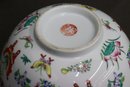 Butterfly Bowl And Charger Japanese Porcelain Ware Decorated In Hong Kong
