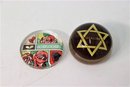 Two Paper Weight -OX And Shalom