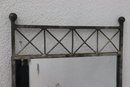 Metal/Wrought Iron Framed Decorative Mirror Square -