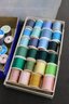 Group Lot Of Thread And Sewing Notions