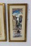 Two Framed Jerusalem Scene Watercolors, Both Signed