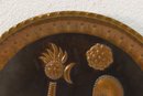 Vintage Hand Hammered Repousse Copper Wall Plate