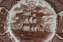 The Friendship Of Salem Fair Winds Alfred Meakin Staffordshire Collector Plates