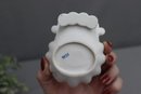 VTG!  4 Lenwile Marble China Ardalt Japan White Shell Write-On Place Marks