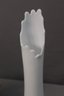 Fenton Hobnail Milk Glass 21 1/4' Tall Swung Vase