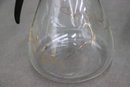 Two Vintage MCM Glass Carafes - Hot And Cold