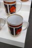 Group Lot Of Fitz & Floyd Porcelain Old Imari Mugs And Nishiki Plates (2 Sizes)