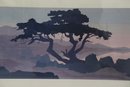 Framed Jerry Schurr Landscape Poster For Show At Summa Gallery Brooklyn Heights NY
