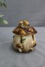 Arnels Mushroom Canister And Two Mushroom Sugar Bowl