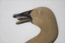 Chinese  Style Ceramic  Duck Decoy/Statuette With Blue Glaze Base