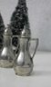 Excellent Federal Pewter Victorian Ewer-styled Salt & Pepper Shaker Set