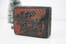 Chinese  Cinnabar Carved And Laquered Lidded Box