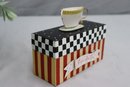 Colorful Craft Decorative  Tin Tea Box