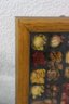 Shadow Box Display Of Dried Flower, Berries, Pods, And Botanicals