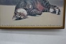 Framed Cat Poster Creatures Great And Small