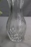Group Lot Of Cut Crystal:  Bud Vase And A Bouquet Vase