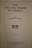 Vintage Book Anthology - The Wit And Humor Of America - Funk & Wagnalls (missing 2 Of The 10 Volumes)